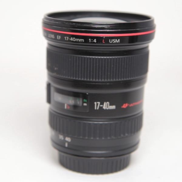 Used Canon EF 17-40mm f/4L USM Ultra Wide Angle Zoom Lens