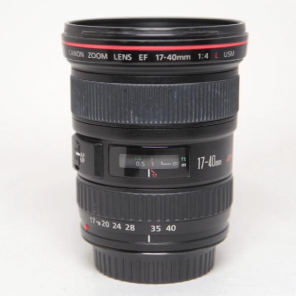 Used Canon EF 17-40mm f/4L USM Ultra Wide Angle Zoom Lens