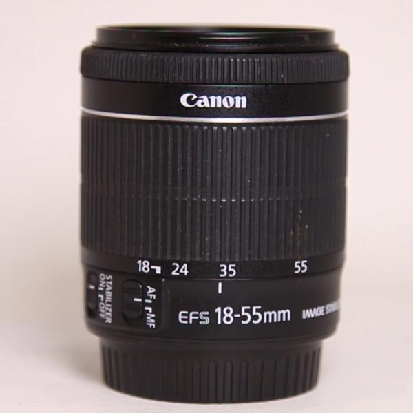 Used Canon EF-S 18-55mm f/3.5-5.6 IS STM Lens