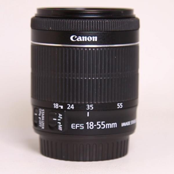 Used Canon EF-S 18-55mm f/3.5-5.6 IS STM Lens