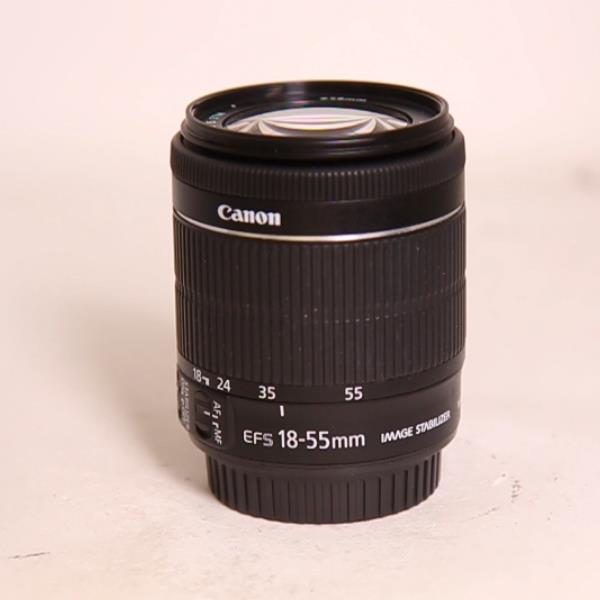 Used Canon EF-S 18-55mm f/3.5-5.6 IS STM Lens