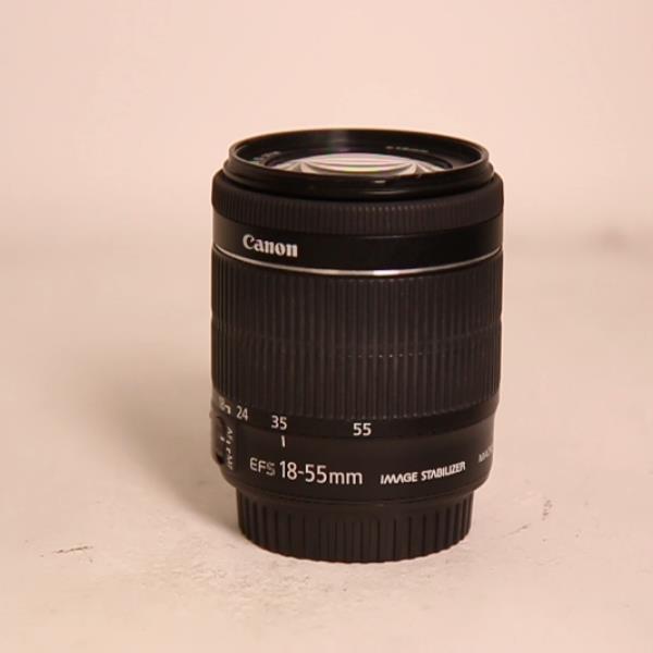 Used Canon EF-S 18-55mm f/3.5-5.6 IS STM Lens