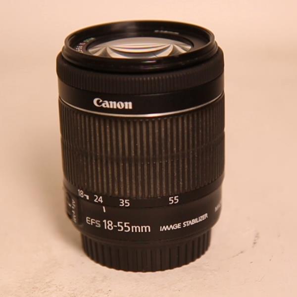 Used Canon EF-S 18-55mm f/3.5-5.6 IS STM Lens