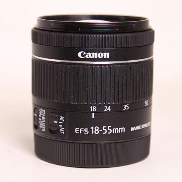 Used Canon EF-S 18-55mm f/3.5-5.6 IS STM Lens