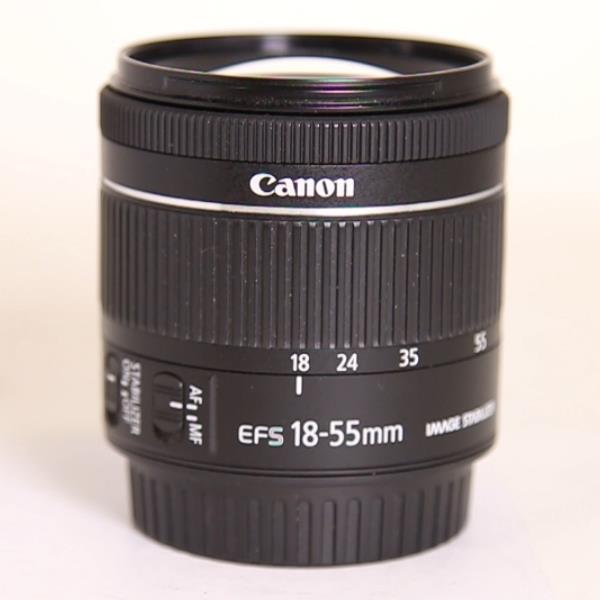 Used Canon EF-S 18-55mm f/3.5-5.6 IS STM Lens