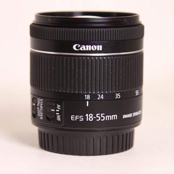 Used Canon EF-S 18-55mm f/4-5.6 IS STM Zoom Lens