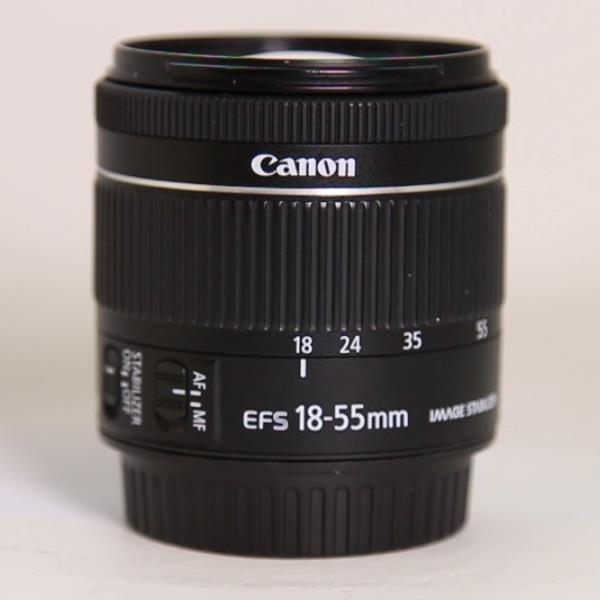 Used Canon EF-S 18-55mm f/4-5.6 IS STM Zoom Lens