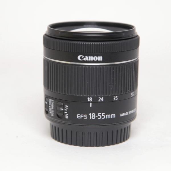 Used Canon EF-S 18-55mm f/4-5.6 IS STM Zoom Lens