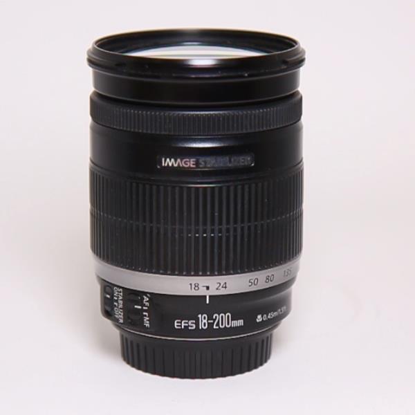 Used Canon EF-S 18-200mm f/3.5-5.6 IS Zoom Lens