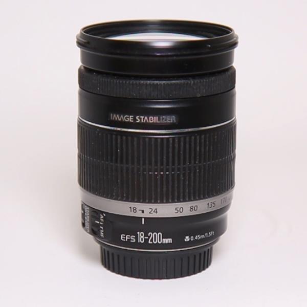 Used Canon EF-S 18-200mm f/3.5-5.6 IS Zoom Lens