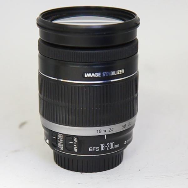 Used Canon EF-S 18-200mm f/3.5-5.6 IS Zoom Lens