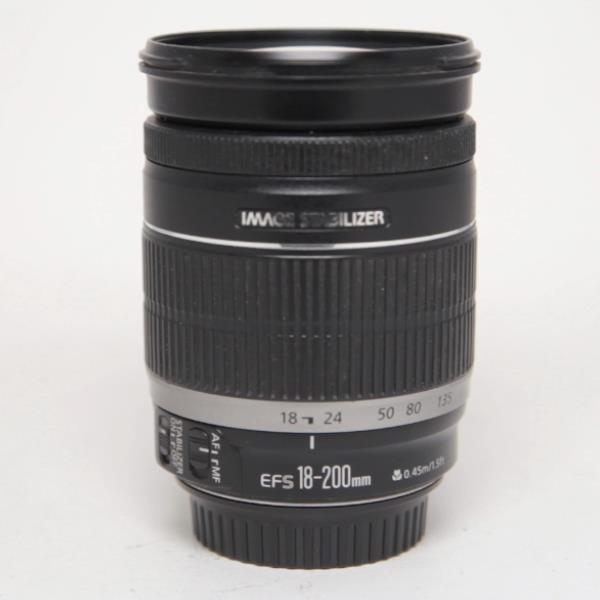 Used Canon EF-S 18-200mm f/3.5-5.6 IS Zoom Lens