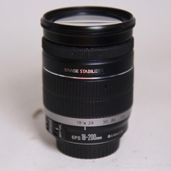 Used Canon EF-S 18-200mm f/3.5-5.6 IS Zoom Lens