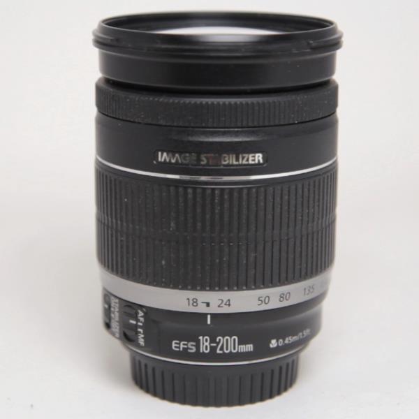 Used Canon EF-S 18-200mm f/3.5-5.6 IS Zoom Lens