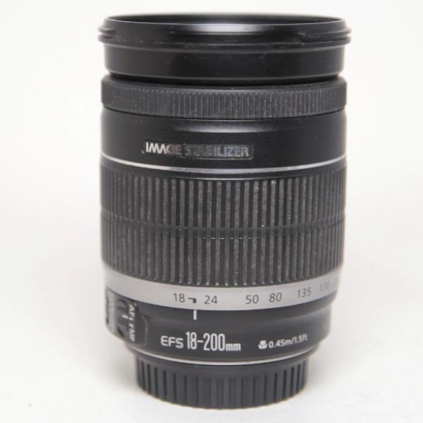 Used Canon EF-S 18-200mm f/3.5-5.6 IS Zoom Lens