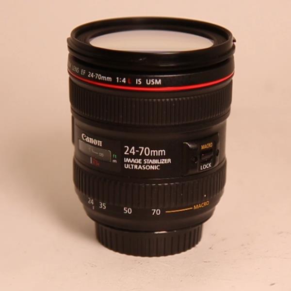 Used Canon EF 24-70mm f/4L IS USM Zoom Lens