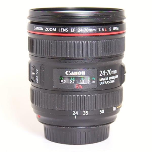 Used Canon EF 24-70mm f/4L IS USM Zoom Lens