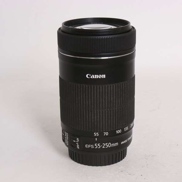 Used Canon EF-S 55-250mm f/4-5.6 IS STM Telephoto Zoom Lens