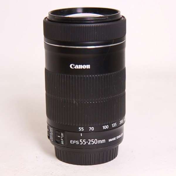 Used Canon EF-S 55-250mm f/4-5.6 IS STM Telephoto Zoom Lens