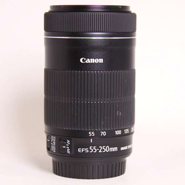 Used Canon EF-S 55-250mm f/4-5.6 IS STM Telephoto Zoom Lens