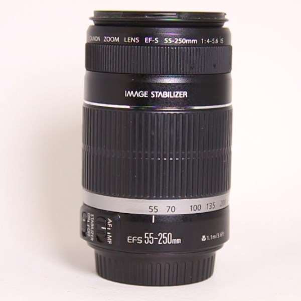 Used Canon EF-S 55-250mm f/4-5.6 IS STM Telephoto Zoom Lens