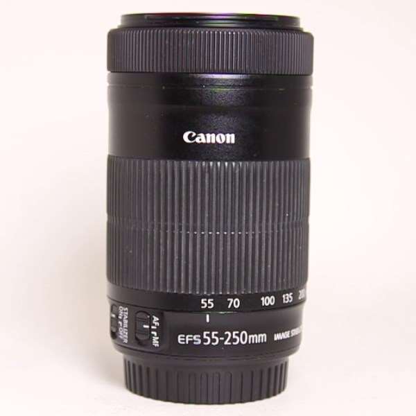 Used Canon EF-S 55-250mm f/4-5.6 IS STM Telephoto Zoom Lens