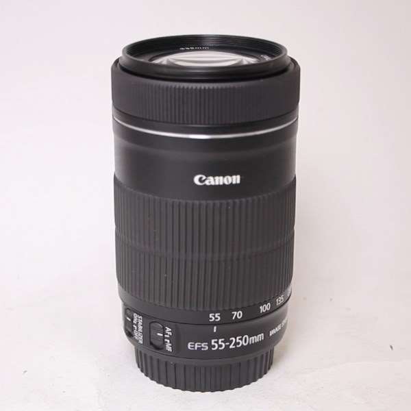 Used Canon EF-S 55-250mm f/4-5.6 IS STM Telephoto Zoom Lens