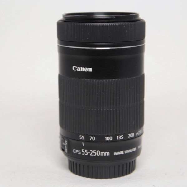 Used Canon EF-S 55-250mm f/4-5.6 IS STM Telephoto Zoom Lens