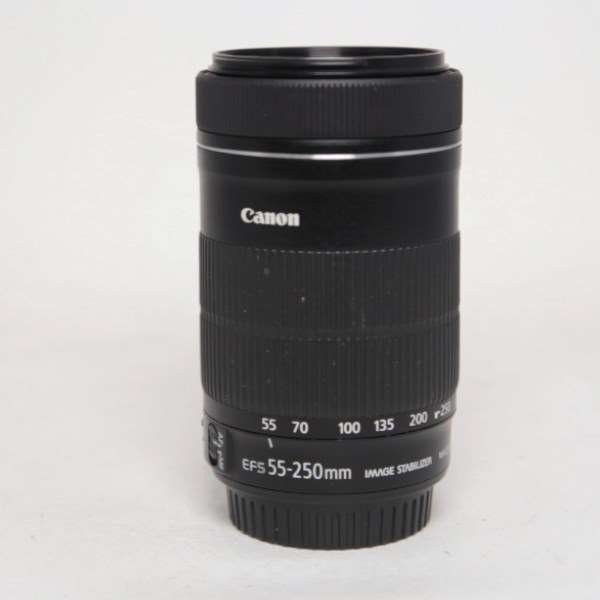 Used Canon EF-S 55-250mm f/4-5.6 IS STM Telephoto Zoom Lens