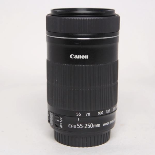 Used Canon EF-S 55-250mm f/4-5.6 IS STM Telephoto Zoom Lens