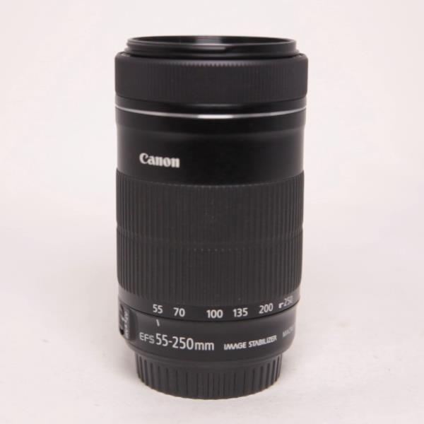 Used Canon EF-S 55-250mm f/4-5.6 IS STM Telephoto Zoom Lens