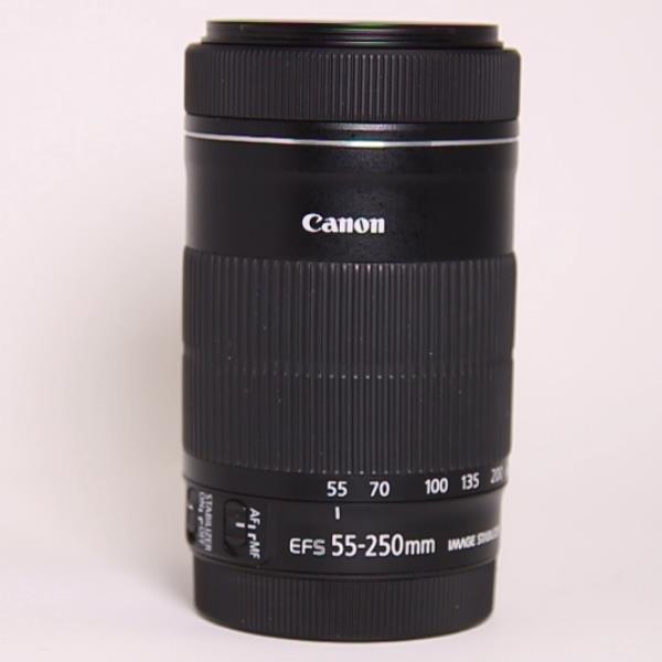 Used Canon EF-S 55-250mm f/4-5.6 IS STM Telephoto Zoom Lens