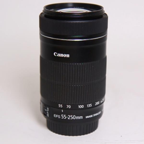 Used Canon EF-S 55-250mm f/4-5.6 IS STM Telephoto Zoom Lens