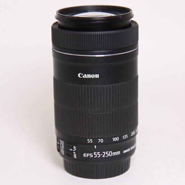 Used Canon EF-S 55-250mm f/4-5.6 IS STM Telephoto Zoom Lens