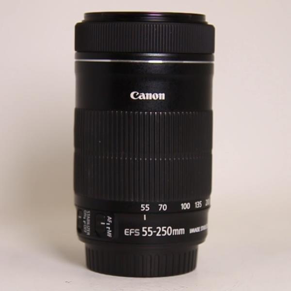 Used Canon EF-S 55-250mm f/4-5.6 IS STM Telephoto Zoom Lens