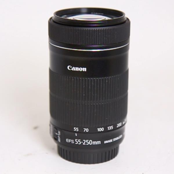 Used Canon EF-S 55-250mm f/4-5.6 IS STM Telephoto Zoom Lens