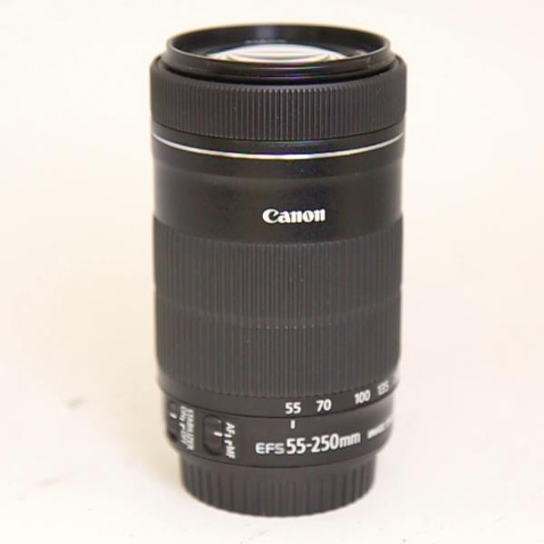 Used Canon EF-S 55-250mm f/4-5.6 IS STM Telephoto Zoom Lens