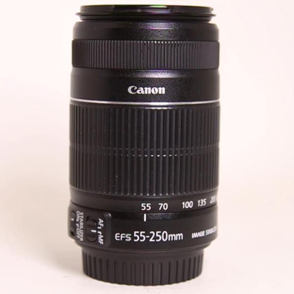 Used Canon EF-S 55-250mm f/4-5.6 IS STM Telephoto Zoom Lens