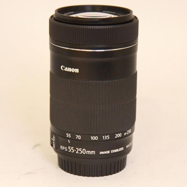 Used Canon EF-S 55-250mm f/4-5.6 IS STM Telephoto Zoom Lens