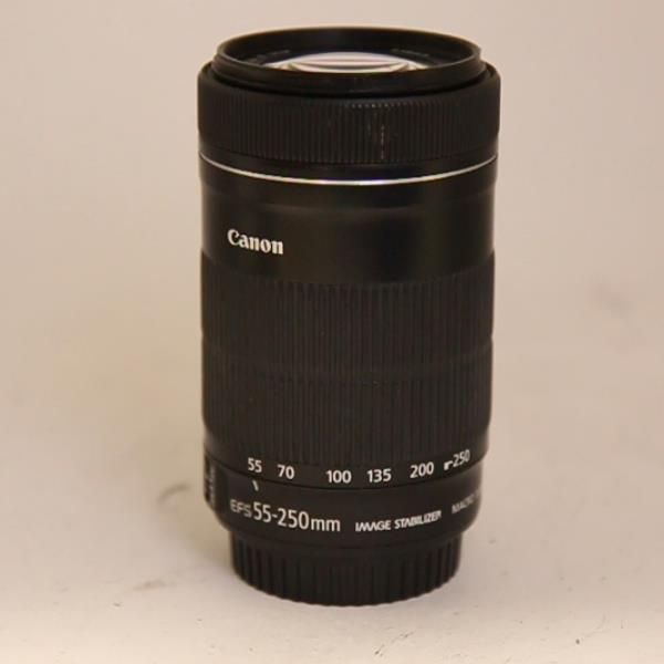 Used Canon EF-S 55-250mm f/4-5.6 IS STM Telephoto Zoom Lens