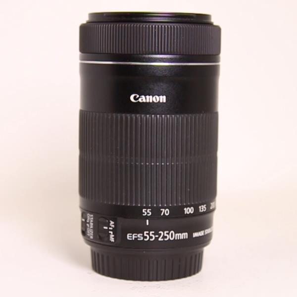 Used Canon EF-S 55-250mm f/4-5.6 IS STM Telephoto Zoom Lens