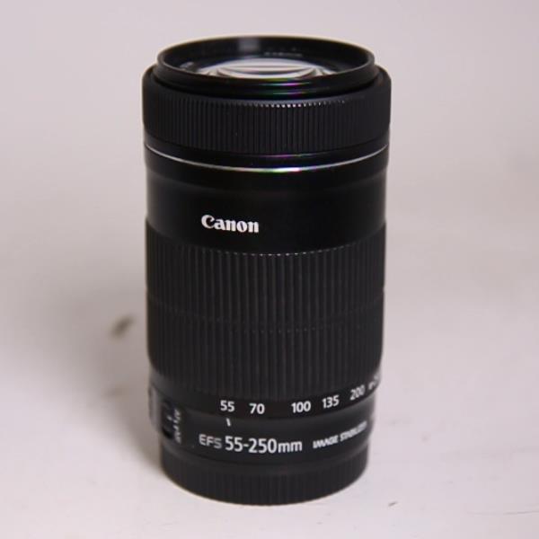 Used Canon EF-S 55-250mm f/4-5.6 IS STM Telephoto Zoom Lens