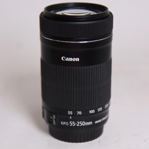 Used Canon EF-S 55-250mm f/4-5.6 IS STM Telephoto Zoom Lens
