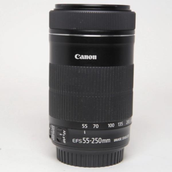 Used Canon EF-S 55-250mm f/4-5.6 IS STM Telephoto Zoom Lens