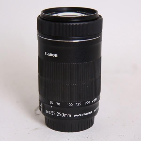 Used Canon EF-S 55-250mm f/4-5.6 IS STM Telephoto Zoom Lens