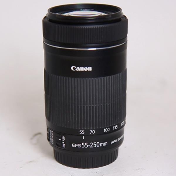 Used Canon EF-S 55-250mm f/4-5.6 IS STM Telephoto Zoom Lens