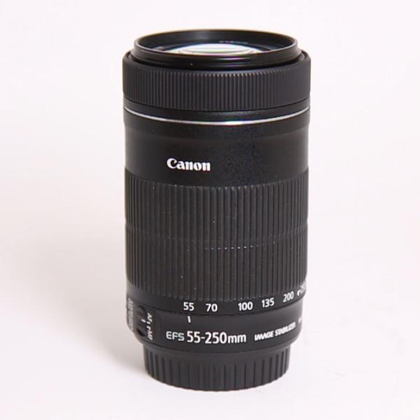 Used Canon EF-S 55-250mm f/4-5.6 IS STM Telephoto Zoom Lens
