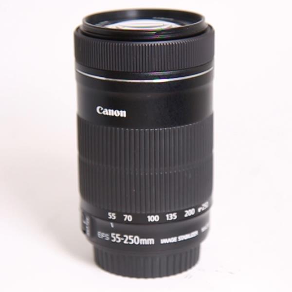 Used Canon EF-S 55-250mm f/4-5.6 IS STM Telephoto Zoom Lens