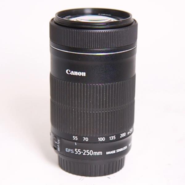 Used Canon EF-S 55-250mm f/4-5.6 IS STM Telephoto Zoom Lens