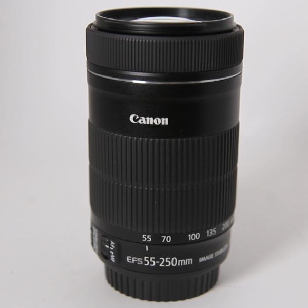 Used Canon EF-S 55-250mm f/4-5.6 IS STM Telephoto Zoom Lens